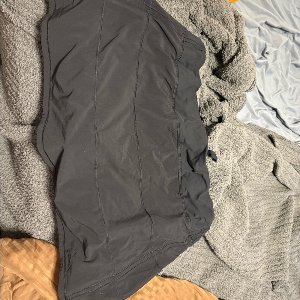 Lululemon Black tennis pace rival Skirt